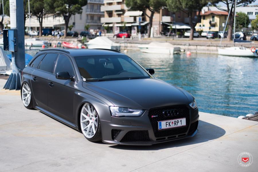  Audi RS4 Avant on Vossen Wheels (VPS-306) 2017 года  (фото 9 из 20)